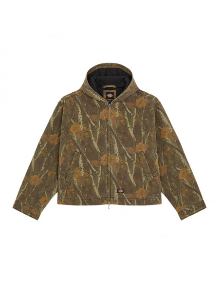 Dickies Miami Canvas Camo Hooded JKT