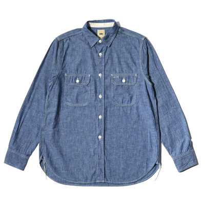 F.O.B F3494 Chambray Work...