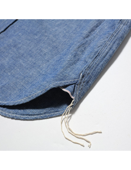 F.O.B F3494 Chambray Work Shirt