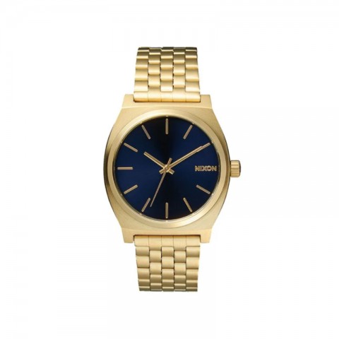 Nixon time teller on sale gold black sunray