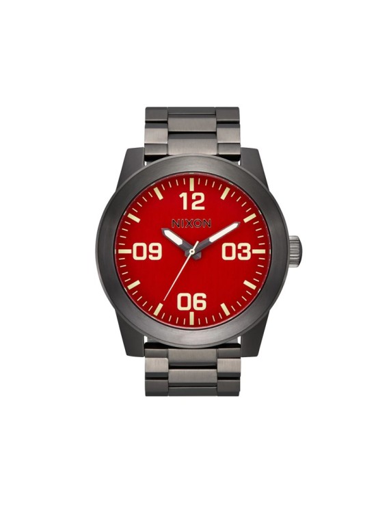 Nixon Corporal SS Red/Gunmetal