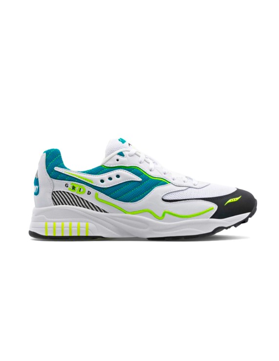 Saucony 3D Hurricane White/Green