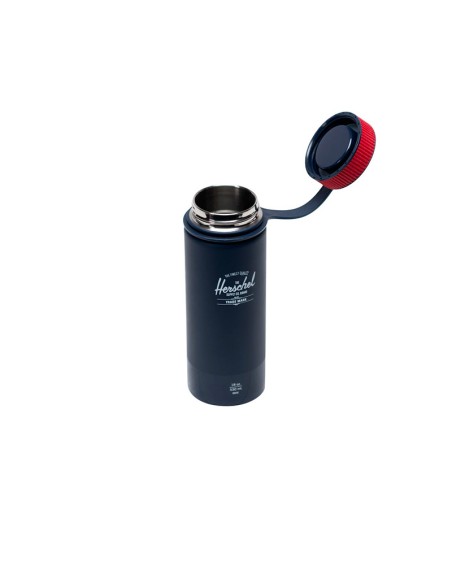 Herschel Stainless Steel Waterbottle Navy/Red