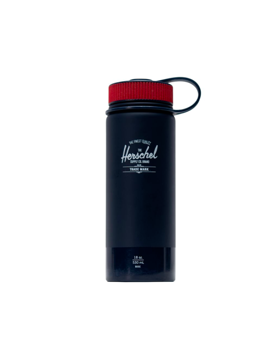 Herschel Stainless Steel Waterbottle Navy/Red