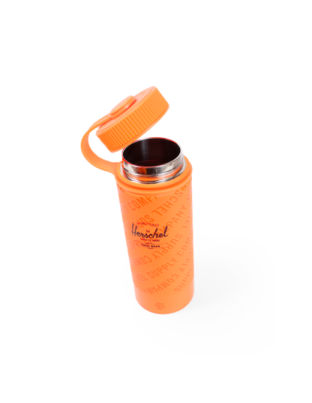 Herschel Stainless Steel Waterbottle Orange Roll Call