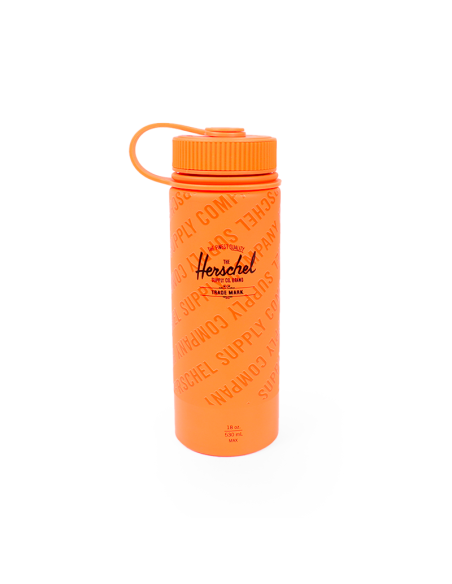 Herschel Stainless Steel Waterbottle Orange Roll Call