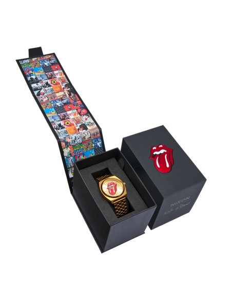 Nixon Rolling Stones Time Teller Gold