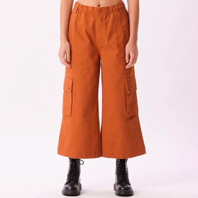 Obey Hazel Cropped Wide Pant