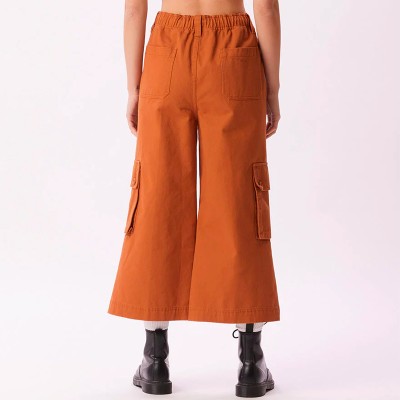 Obey Hazel Cropped Wide Pant 2