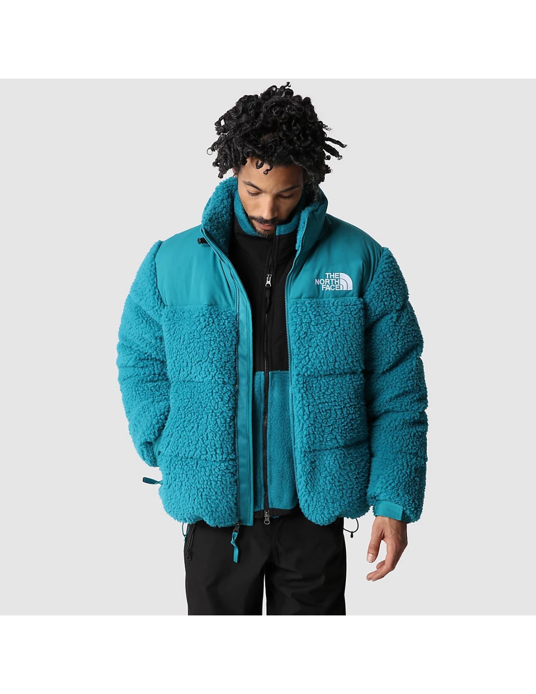 High pile fleece nuptse Clearance