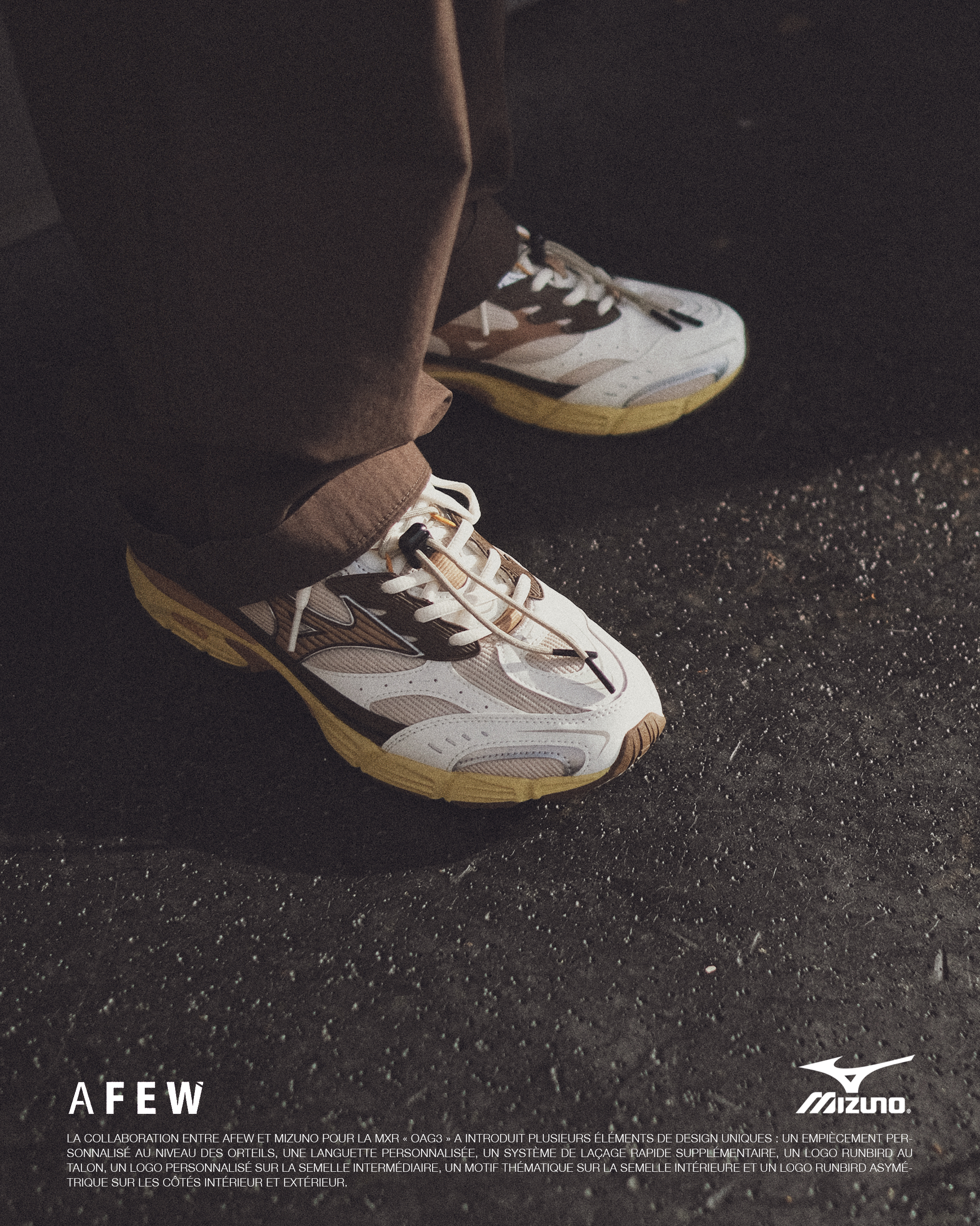 MIZUNO x AFEW MXR OAG3 - Strictly