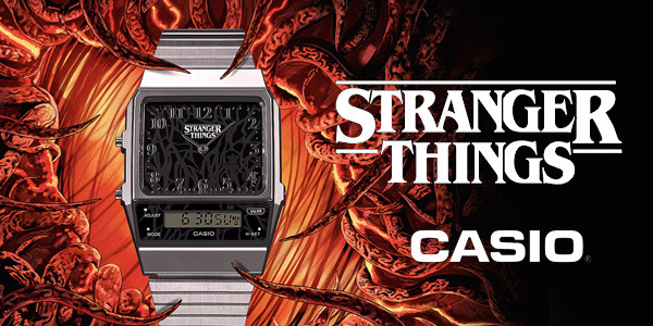 CASIO x THE STRANGER THINGS